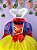 Vestido Infantil Princesa Branca de Neve Longo Com Capa - Imagem 2