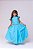 Vestido Infantil Azul Formatura Longo Dama de Honra Luxo Festas - Imagem 1