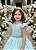Vestido Infantil Verde Formatura Longo Dama de Honra Luxo Festas - Imagem 10