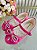 Sapatinho Infantil Pink Verniz Com Aplique de Lacinho e Strass - Imagem 4