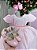 Vestido Rosa Bebe Lese Laise Festa Luxo - Imagem 2