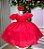 Vestido Infantil Vermelho Lese Laise Festa Luxo - Imagem 1