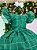 Vestido Infantil Verde Natal Natalino - Imagem 7