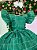 Vestido Infantil Verde Natal Natalino - Imagem 2