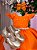 Vestido Infantil Terracota Menina Luxo - Imagem 5