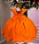 Vestido Infantil Terracota Menina Luxo - Imagem 4