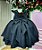 Vestido Infantil Preto Menina Luxo - Imagem 5