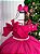 Vestido Infantil Longo Pink Formatura Tule Glitter Festa - Imagem 2