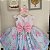 Vestido Infantil Fundo Do Mar (friend Of Mermaids) Festa Luxo - Imagem 2
