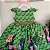 Vestido Infantil Minecraft Festa Luxo - Imagem 4