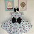 Vestido Infantil Alice no País das Maravilhas Luxo Faixa Preta - Imagem 2