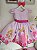 Vestido Luxo Princesa Aurora Faixa Pink - Imagem 3