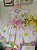 Vestido Infantil Formatura Aquarela Pintando o 7 Candy Luxo - Imagem 1