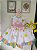 Vestido Infantil Formatura Aquarela Pintando o 7 Candy Luxo - Imagem 3