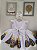 Vestido Infantil Luxo Nossa Senhora Aparecida Festa - Imagem 2