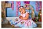 Vestido Infantil Luxo Nossa Senhora das Graças Festa - Imagem 3