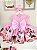 Vestido Infantil Luxo Minnie Confeiteira Festa Aniversario - Imagem 3