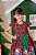 Vestido Infantil Xadrez Vermelho Natal Juvenil Festa Luxo - Imagem 2