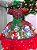 Vestido Infantil Xadrez Vermelho Natal Juvenil Festa Luxo - Imagem 5