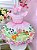 Vestido Infantil Baby Fazendinha Rosa Pérolas Festas - Imagem 1