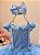 Fantasia Infantil Frozen e Cinderela Renda Azul Claro - Imagem 2