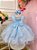 Vestido Infantil Frozen Princesas Capa e Cinto de Pérolas - Imagem 4