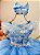 Vestido Infantil Princesas Frozen Elsa Capa Luxo Festas - Imagem 4