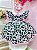 Conjunto Infantil Jardineira Fazendinha Vaquinha Cropped - Imagem 1