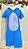 Fantasia Infantil Stitch Angel Lilo Azul Temático - Imagem 3
