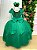 Vestido de Festa Infantil Verde Bandeira Daminha Menina - Imagem 5