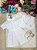 Conjunto de Batizado Bebe Meninos Shorts Branco - Imagem 3