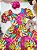 Vestido Infantil Casual Primavera Marsala Florido Colorido - Imagem 5