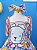 Vestido Infantil de Alça Colorido Bobbie goods com  Laço de Cabelo - Imagem 4