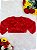 Bolero Infantil de Pelúcia Vermelho Plush Luxo Laço Stass - Imagem 2