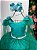 Vestido de Festa Infantil Daminha Menina Verde Jade - Imagem 3
