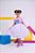 Vestido Infantil Stitch Angel Rosa Tule Azul Glitter Led - Imagem 10