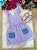 Vestido Infantil Lilás Listrado Casual Festa - Imagem 6
