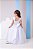 Vestido Dama de Honra Branco Longo Festa Casamento Luxo - Imagem 4