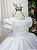 Vestido Dama de Honra Daminha Branco Longo Selena - Imagem 4