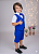 Conjunto Social Pajem Colete Azul Royal Menino Festa - Imagem 1