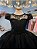 Vestido Preto Infantil Social com Renda Festa Luxo - Imagem 2