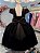 Vestido Preto Infantil Social com Renda Festa Luxo - Imagem 3