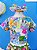 Conjunto Infantil Cropped e Saia Colorido Bobbie Goods Festas - Imagem 3