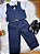Conjunto Social Pajem Camisa Branca Calça e Colete Azul Escuro - Imagem 7