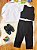 Conjunto Social Pajem Camisa Branca com Calça e Colete Preto - Imagem 3