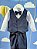 Conjunto Social Bebê Calça Colete Azul Escuro e Camisa Branca - Imagem 6