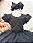 Vestido Infantil Preto Luxo Festa Menina - Imagem 2