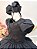 Vestido Infantil Preto Luxo Festa Menina - Imagem 4