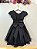 Vestido Infantil Preto Luxo Festa Menina - Imagem 6