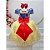 Vestido Infantil Branca de Neve Renda Metalizada Dourada - Imagem 6